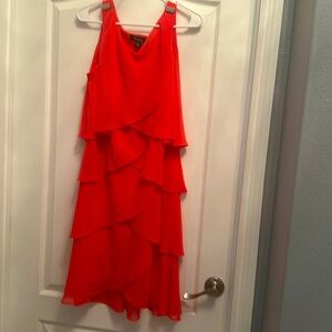Women’s dress. Coral.  14